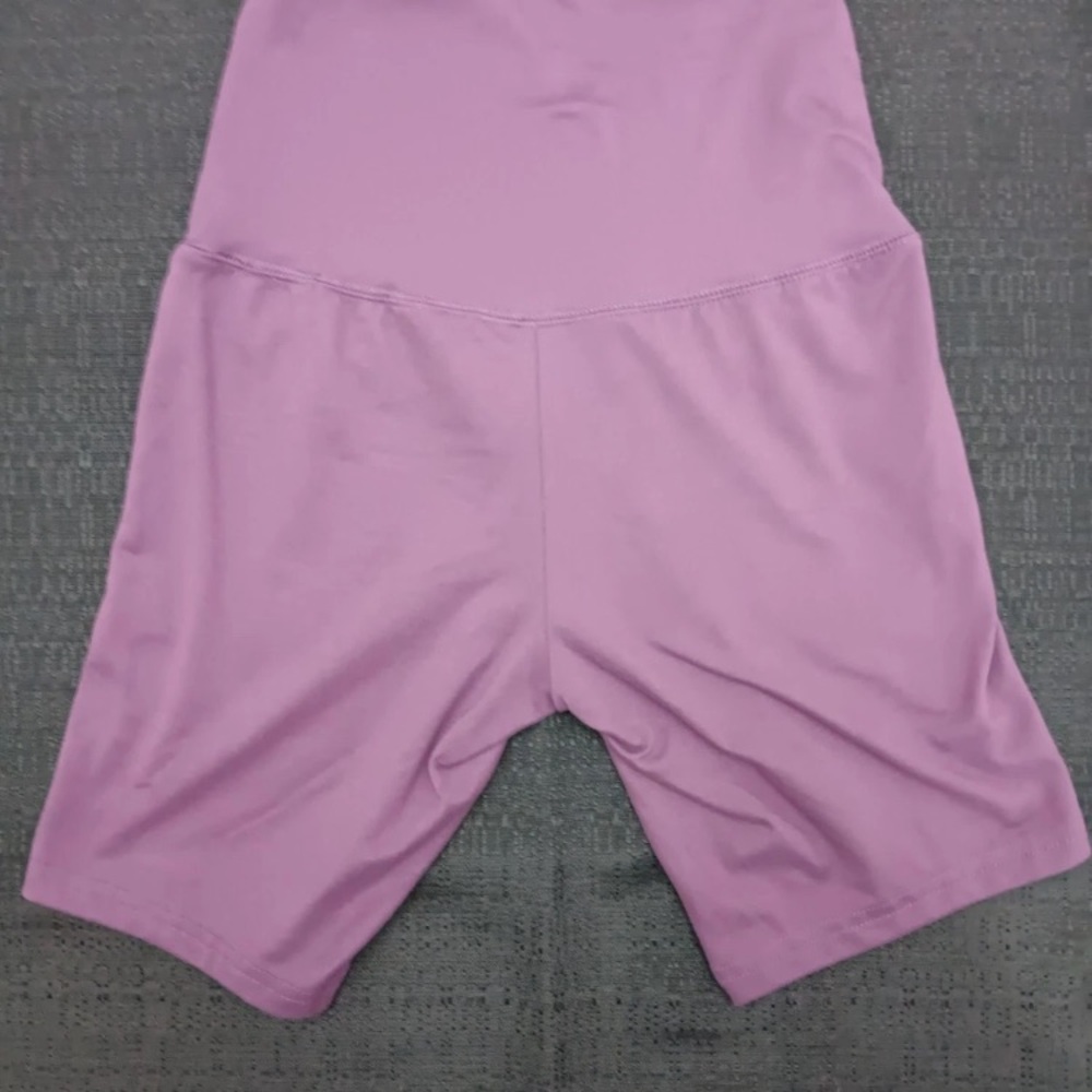 Women's High-Rise Bike Shorts Wild Fable Purple Size Small Workout‎ Athleisure - Picture 5 of 7